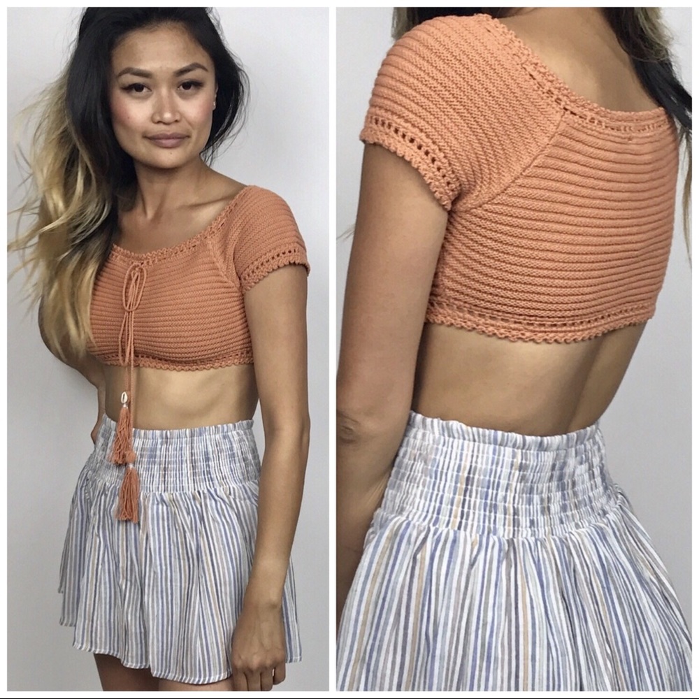 2️⃣ PACK Sweater Crop Top